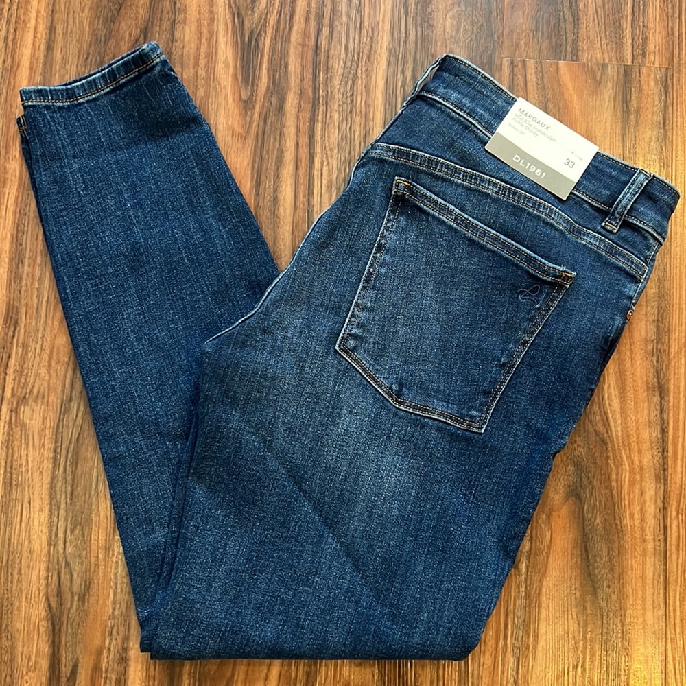 DL1961 Margaux Mid-Rise Instasculpt Ankle Skinny - Picture 5 of 15